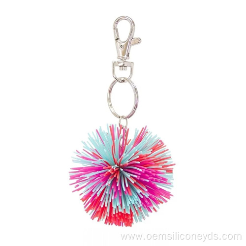 Scented Soft Silicone Keyring for Bags Accessories